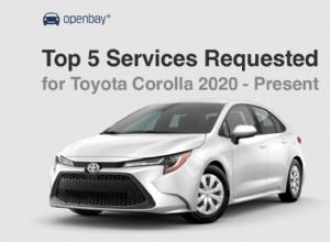 Toyota Corolla (2020‑Nay):5 dịch vụ Openbay phổ biến nhất 
