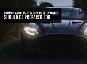 Sửa chữa thiết yếu của AstonMartin:Những điều chủ sở hữu cần biết 