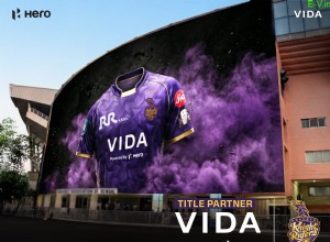 VIDA hợp tác với Kolkata Knight Riders với tư cách là nhà tài trợ chính, tiếp thêm sinh lực cho thế hệ mới 