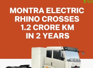 Xe tải Rhino EV của Montra Electric đi được 12 triệu km chỉ sau 2 năm 