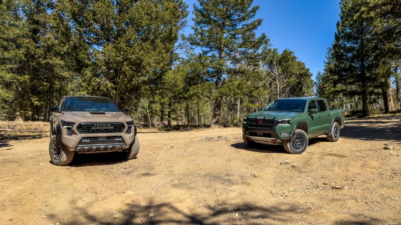 Frontier vs Tacoma:Xe tải địa hình nào thắng? 