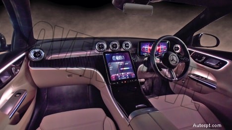 Nội thất Mercedes‑Benz C‑Class C200 2022 – Thiết kế sang trọng, tiện nghi và hiện đại 