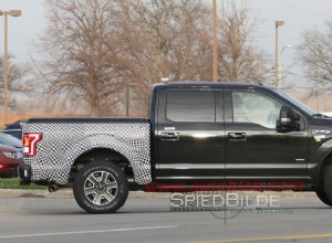 Nguyên mẫu Ford F-150 được trang bị động cơ Land Rover Turbo-Diesel V6 