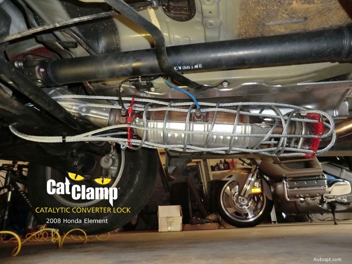 Bảo vệ nhóm của bạn:Bảo vệ chống trộm bộ chuyển đổi xúc tác bằng CatClamps® 