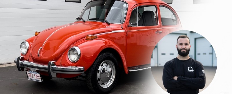 Phục chế chuyên nghiệp:VW Beetle, 911 50/50 và Panamera Làm sạch bằng hơi nước của Q s Master Detailer 