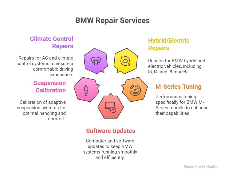 Chuyên gia bảo trì &sửa chữa BMW tại Dallas – Precision Service 