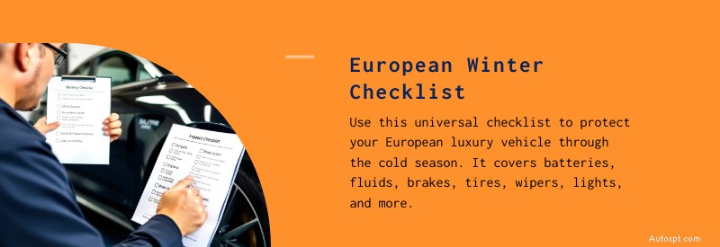 Danh sách kiểm tra bảo dưỡng mùa đông cho xe sang châu Âu:Bảo vệ Audi, BMW, Mercedes, v.v. 