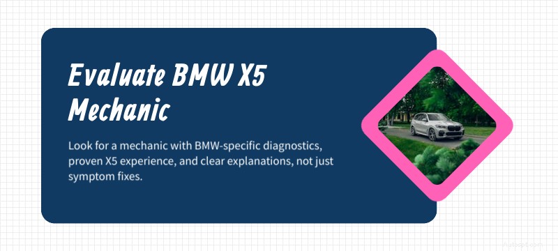 Chuyên gia sửa chữa BMW X5 ở Plano, Dallas &White Rock – Dịch vụ chẩn đoán toàn hệ thống &Chẩn đoán được chứng nhận 