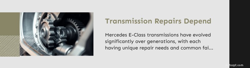 Sửa chữa Mercedes E-Class tại Dallas &Plano:Kỹ thuật viên chuyên nghiệp về công nghệ tiên tiến 