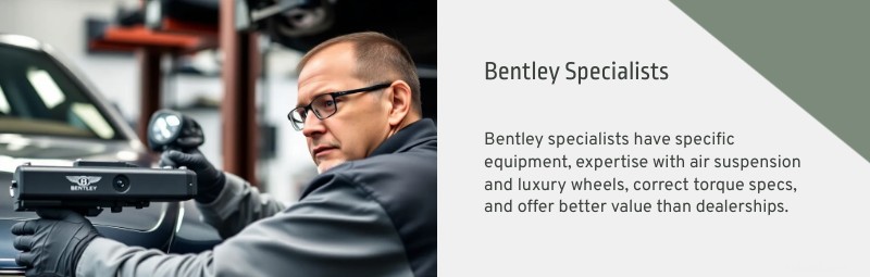 Dịch vụ căn chỉnh bánh xe &lốp Bentley tại Dallas &Plano – Độ chính xác chuyên nghiệp cho hiệu suất sang trọng và an toàn 