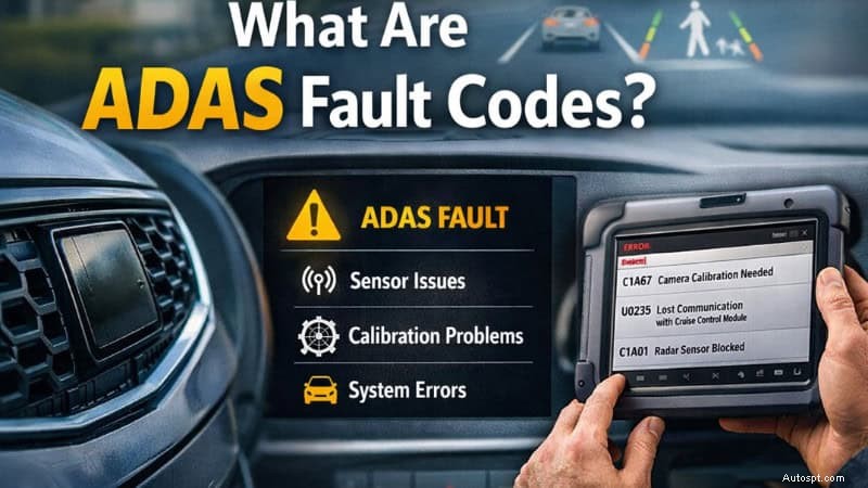 Hiểu mã lỗi ADAS:Nguyên nhân, triệu chứng và cách khắc phục để lái xe an toàn hơn 