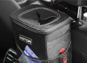Giữ xe của bạn sạch sẽ:Hướng dẫn cơ bản về thùng rác ô tô 