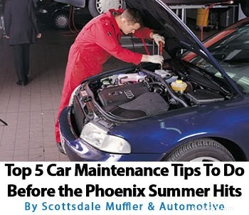 5 bước bảo dưỡng ô tô cần thiết cho cái nóng mùa hè của Phoenix 