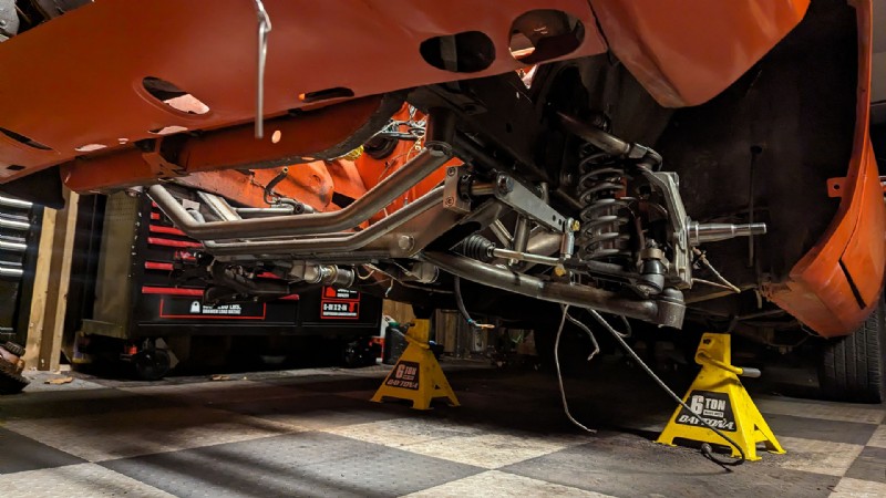 Nâng cấp Bộ sạc Dodge  69:Từ hoán đổi hệ thống treo Bolt-In thành một dự án chế tạo chính 