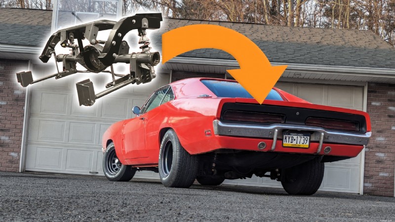 Biến đổi một chiếc Dodge Charger 1969:Nâng cấp hệ thống treo sau 4 liên kết của Heidt thành công 