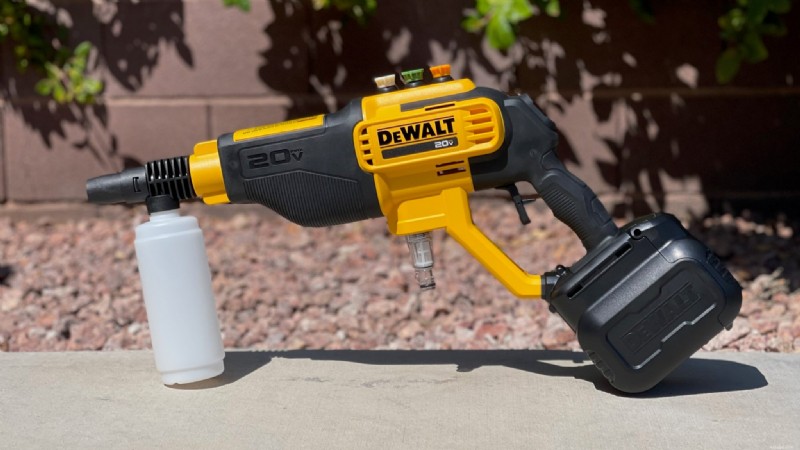 Đánh giá máy làm sạch điện không dây DeWalt 20V MAX:550 PSI để làm sạch không tì vết 
